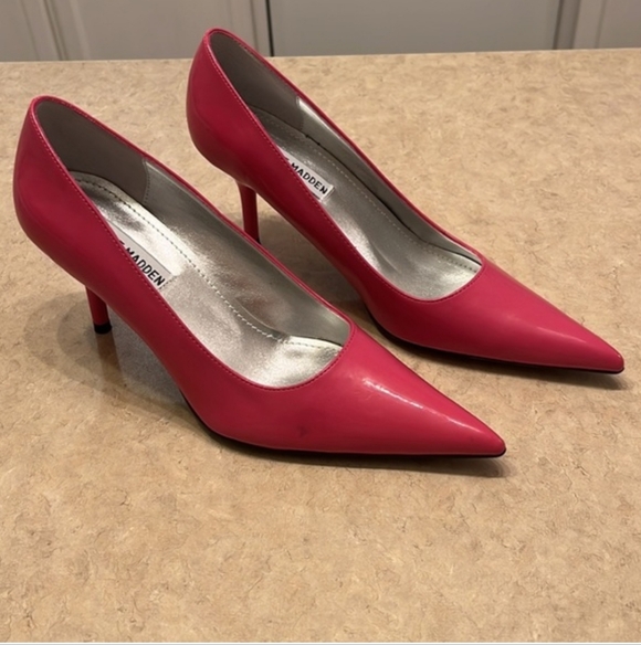 Steve Madden Shoes - Steve Madden Pink Heels Size 7